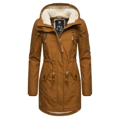 Abbildung von Ragwear Elsie Wintermantel, Damen, Größe: XS, Cinnamon