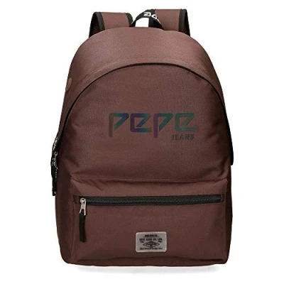 Abbildung von Pepe Jeans Osset An Trolley anpassbarer Rucksack Braun 31x42x17,5 cms Polyester 22.79L