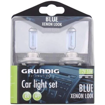 Abbildung von GRUNDIG® H4/E4 Lampenbox KFZ Glühlampen+Sicherungen PKW Ersatzlampen Autolampe