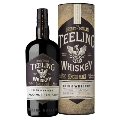 Abbildung von Teeling Single Malt Irish Whiskey mit Geschenkverpackung (1 x 0,7 l)
