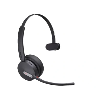Abbildung von Yealink WH64 Hybrid Mono UC Headset inkl. Dongle Technologie, Universelle Kompatibilität, EIN Ohr Design, Rauschunterdrückung, USB