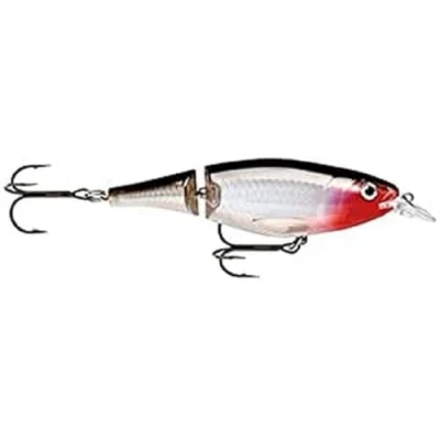 Abbildung von Rapala Unisex Adult X Rap Jointed Shad Angelköder Angelzubehör Zweigeteilter Kunstköder Süßwasser Spinnköder Locken, Silver, 13cm