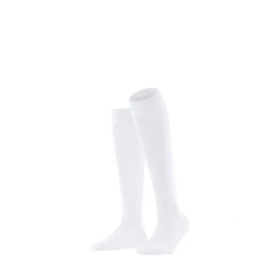 Abbildung von FALKE Damen Vitalizer W KH Baumwolle mit Kompression 1 Paar Kniestrümpfe, Weiß (White 2009), 39 40