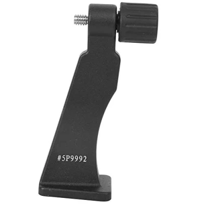 Abbildung von Fernglas Teleskop Adapterhalterung, langlebiger Metall Adapter 1/4 Zoll Schraubhalterung Stativ zum Anschließen von Zubehör für Außenaufnahmen