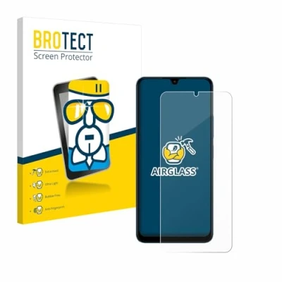 Abbildung von BROTECT Schutzglas für Xiaomi Redmi 13C 5G Schutzfolie Panzer Folie Glas [Extrem Kratzfest 9H, Anti Fingerprint, Ultra Transparent]