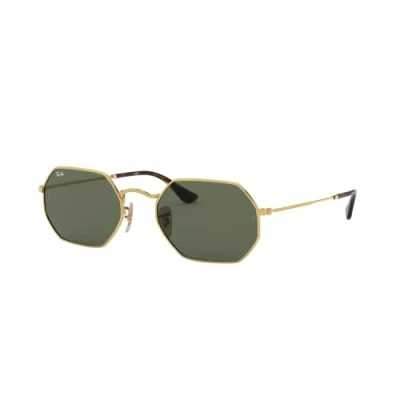 Abbildung von Ray Ban Octagonal Flat Lenses RB3556N 001 53 Sonnenbrille