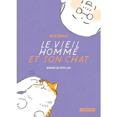 Abbildung von Le vieil homme et son chat: Boivent du petit lait (4)