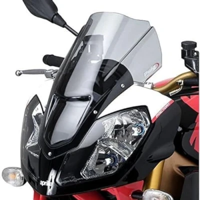 Abbildung von Puig 4110H Kuppel Racing Aprilia Tuono 1000r 06 10, Transparent/Rauchgrau