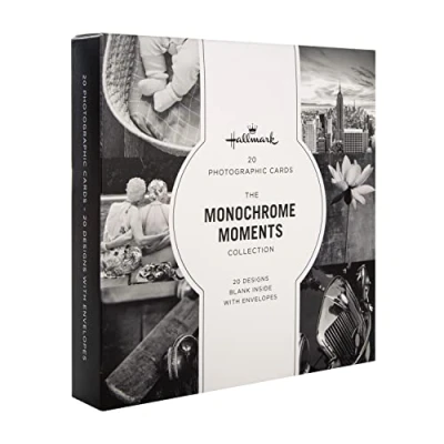 Abbildung von Hallmark Gallery Blanko Karten Multipack von 20 in einfarbigen Foto Designs