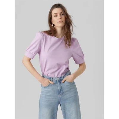 Abbildung von Vero Moda Kerry Oneck Bluse, Damen, Größe: XS, Orchid bloom
