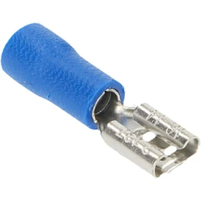 Abbildung von CARTREND 10478 Flachsteckhülsen Set Blau 4,8 mm, 20 teilig