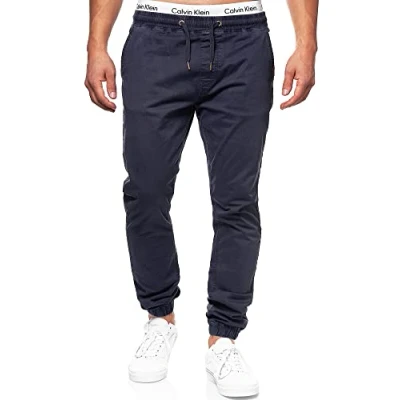 Abbildung von Indicode Jeans Fields Stoffhose, Herren, Größe: 3XL, Navy