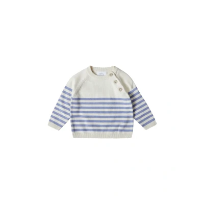 Abbildung von Stellou &amp; friends Strickpullover für Kinder, Größe: 50/56, Weiß