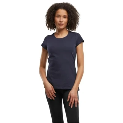 Abbildung von Build Your Brand Rundhalsshirt Ladies&#039; Basic Tee Kurze, eingesetzte Ärmel
