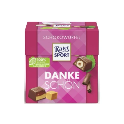 Abbildung von Ritter Sport Schokowürfel Dankeschön