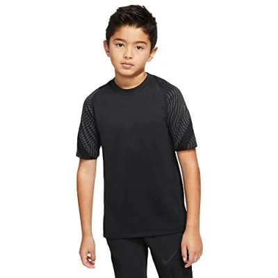 Abbildung von Nike Jungen Breathe Strke T Shirt, Black/Black/Anthracite/Black, XS