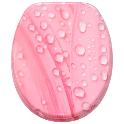 Abbildung von Sanilo WC Sitz &quot;Pink Flower&quot;, mit Absenkautomatik