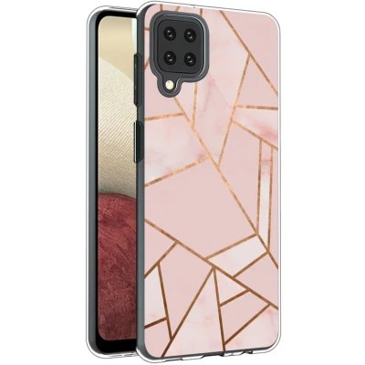 Abbildung von Samsung Galaxy A12 Hülle Silikon iMoshion Soft Case/Backcover Handyhülle Rosa