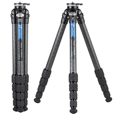 Abbildung von LEOFOTO Carbon Dreibeinstativ LS 285CEX Ranger mit Nivellierbasis