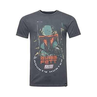 Abbildung von Recovered T Shirt Star Wars Boba Fett M Charcoal