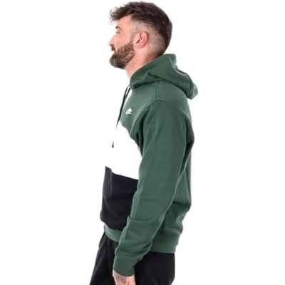 Abbildung von Nike Sportswear CLUB Hoodie Sweatshirt, Herren, Größe: XXL, Fir/white/black