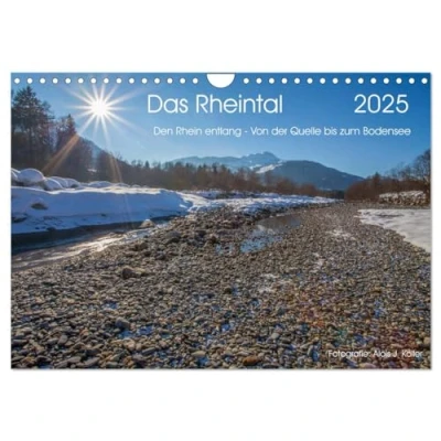 Abbildung von Das Rheintal 2025 (Wandkalender DIN A4 quer), CALVENDO Monatskalender