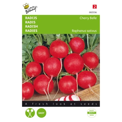 Abbildung von Saatgut Rettich Cherry Belle Buzzy