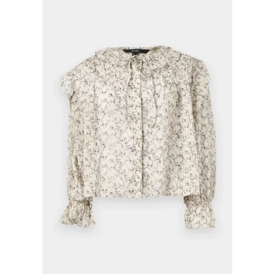 Abbildung von Vero Moda Rüschenbluse &quot;VMPETRA LS SHIRT WVN GA NOOS&quot;