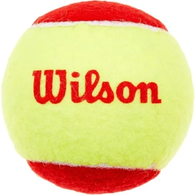 Abbildung von Wilson Tennisbälle Starter Red für Kinder, gelb/rot, 12er Pack, WRT137100