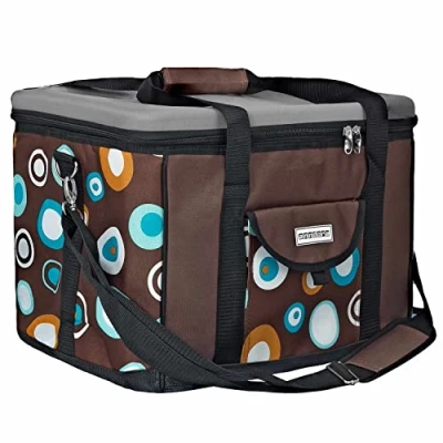 Abbildung von anndora Kühltasche Picknicktasche mit Tragehenkel und Schultergurt, 40 l