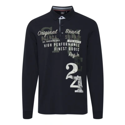 Abbildung von FQ1924 Fqragnvald Poloshirt, Herren, Größe: Small, Navy blazer