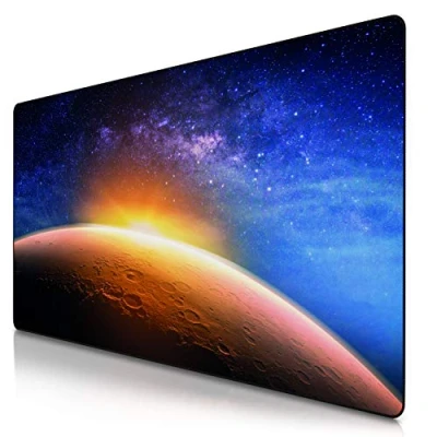 Abbildung von CSL Übergröße Mauspad Gaming 1200x600mm XXXL Mousepad groß mit Motiv Tischunterlage Large Size verbessert Präzision und Geschwindigkeit XXL z.B. für Logitech Maus Tastatur