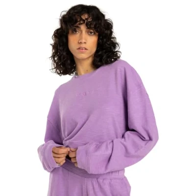 Abbildung von Billabong Cropped Sweatshirt, Damen, Größe: Small, Prv
