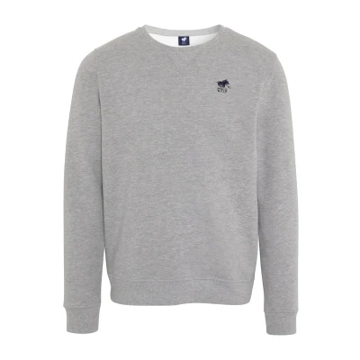 Abbildung von Polo Sylt Regular FIT Sweatshirt, Herren, Größe: XL, Neutral gray