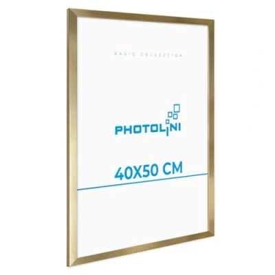 Abbildung von PHOTOLINI Bilderrahmen Poster Einzelrahmen Modern Schmal