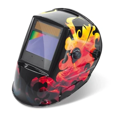 Abbildung von GYS 044098 Schweißhelm LCD ZEUS 5 9/9 13 G FIRE