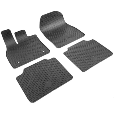 Abbildung von Walser DirtGuard Gummi Fussmatten Auto kompatibel mit Toyota bZ4X 12/2021 Heute, Subaru Solterra 06/2022 Heute