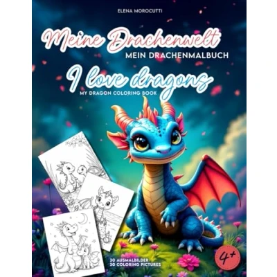 Abbildung von Drachenwelt: Malbuch für Kinder
