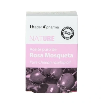 Abbildung von Thader Pharma Nature Reines Hagebuttenöl, Anti Aging, Wiederherstellung und Aufhellung, 10 ml