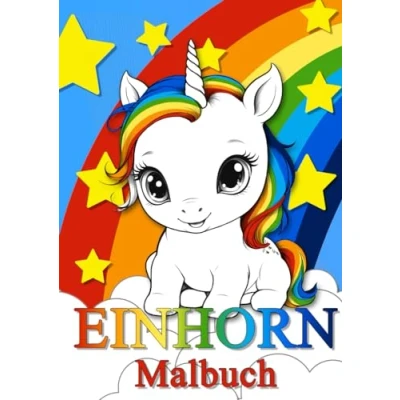 Abbildung von Mein Einhorn Malbuch: für Mädchen ab 2 Jahre. Einhörner zum Ausmalen. Ausmalbuch Kinder