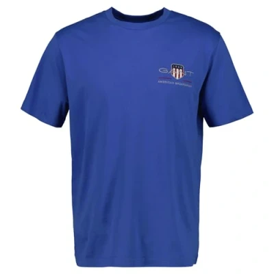 Abbildung von GANT Archive Shield Tshirt basic, Herren, Größe: Medium, Rich blue