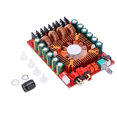 Abbildung von Zweikanal Audio Stereo Leistungsverstärker Platinenmodul TDA7498E DC15 36V 160W + High Power