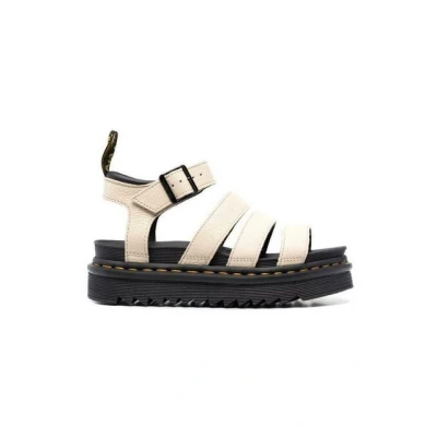 Abbildung von Dr. Martens Blaire Parchment Plateausandalette, Damen, Größe: 36, Beige Schuhe