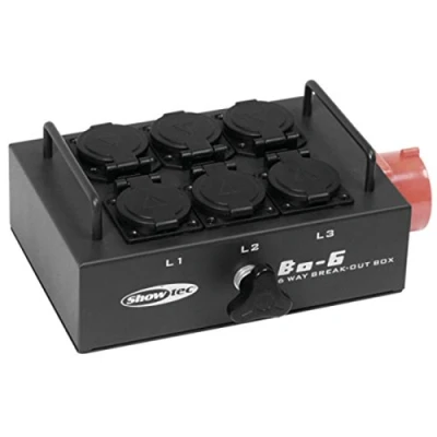 Abbildung von Showtec BO 6 PW Powerbox CEE 16A 5 Pol