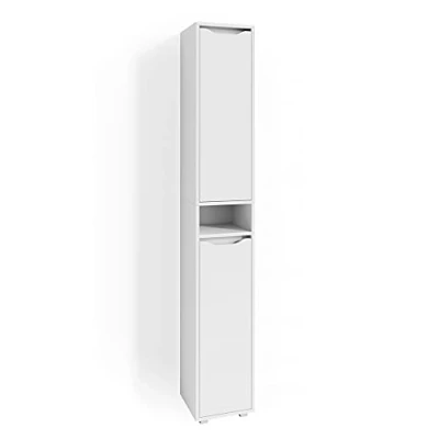 Abbildung von Vicco Hochschrank Ruben, Weiß, 30 x 192.5 cm