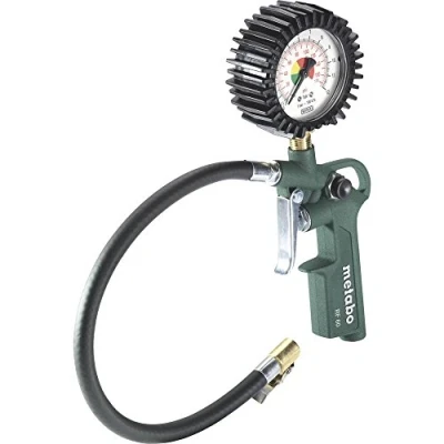 Abbildung von Metabo RF 60, Analog Manometer, 0 15 bar, Balken, psi, Schwarz, Analog, 450 g