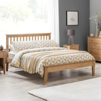 Abbildung von Julian Bowen Salerno Bett, Eiche, Doppelbett