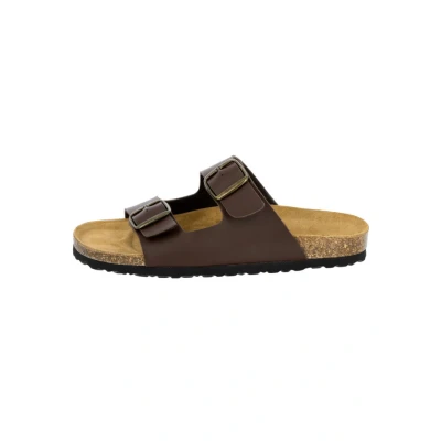Abbildung von LICO Badeschuhe Bioline Pantolette flach, Herren, Größe: 40, Brown Schuhe