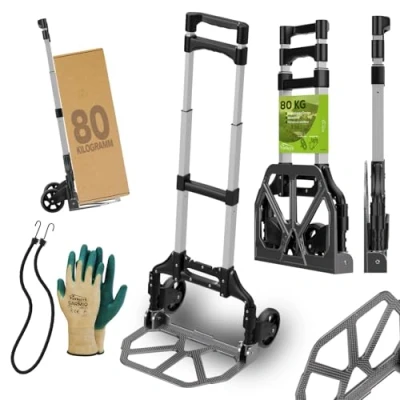 Abbildung von TroniTechnik® Sackkarre Handkarre klappbar, Transportkarre bis 80kg, Klappwagen