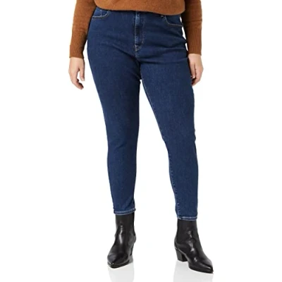 Abbildung von Levi&#039;s Damen Plus Size Mile High Super Skinny Jeans, Dark Indigo Worn IN, 24 S